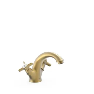 Tres 2 Griff Waschtischarmatur Mit Griff G3/8" flexible Anschlussschläuche, 24210201LM 24210201LM