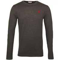 U.S. Polo Assn. Longsleeve Longsleeve Langarmshirt mit Rundhalsausschnitt (1-tlg)