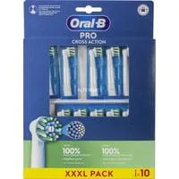 Oral-B Pro Cross Action Aufsteckbürsten 10er-Pack weiß