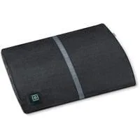 Rückenstütze mit Wärme HK 70, Heizkissen grau, 36 x 29 cm