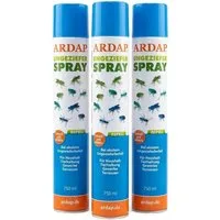 Ardap Insektenspray ARDAP Repell Ungezieferspray 750 ml 3er Set