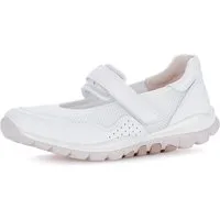 rollingsoft Riemchenballerina, Klettschuh, Freizeitschuh, Komfortschuh mit Lochmuster