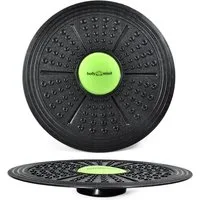 Body & Mind Balanceboard Balance Board Deluxe–Kunststoff Wobble Board& Core & Stability Trainer, Gleichgewichts-Trainer