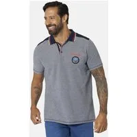 Jan Vanderstorm Poloshirt NOLTTI mit kleiner Bruststickerei