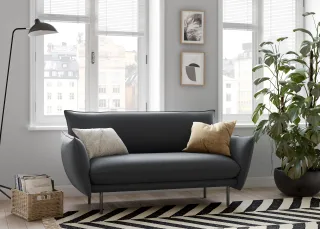 OTTO home 2-Sitzer "Stine" Besonderes Design durch Kissenoptik und Keder, by Morten Georgsen