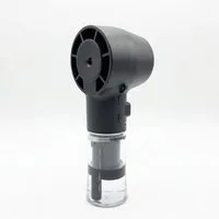 HAC24 Handventilator 2-in-1 Akku Handventilator Tragbarer Mini Ventilator, mit Wassersprühnebel, 4 Geschwindigkeiten, 1200mAh Akku