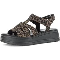 Gabor Rhodos Keilsandalette Riemchensandale, Sommerschuh mit modischen Riemchen, G-Weite