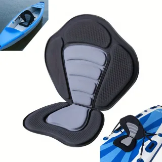 WaveRite Adjustable Universal Inflatable Paddle Board Seat Kayaking Chair Padded Detachable Canoe Backrest Drifting Base