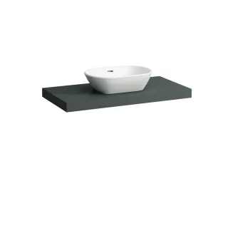 Laufen Waschtisch-Platte LANI 495x985x65 mit Aussschnitt mittig H4046611122661