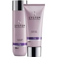 System Professional Haarpflege-Set System Professional Color Save Set – C1 Shampoo + C2 Conditioner, 2-tlg., Color Save, reichhaltig