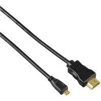 Hama High Speed Stecker Typ A - Stecker Typ D (Micro), HDMI-Kabel, (2 cm)