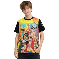 United Labels® T-Shirt One Piece T-Shirt Crew Print Oberteil Shirt kurzärmlig