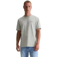 Marc O'Polo DENIM T-Shirt relaxed, Tonale Stickerei, meliert