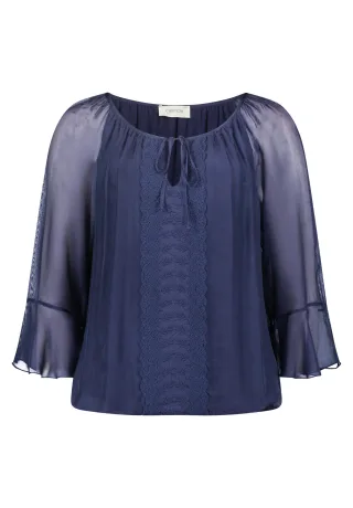 CARTOON - Casual-Bluse baritone blue - Gr. - 36