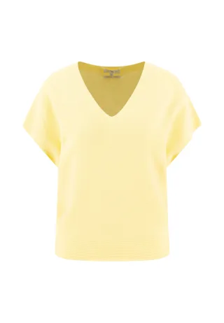 FYNCH-HATTON - PULLOVER SLEEVELESS FINE COTTON sunbeam yellow - Gr. - XXL