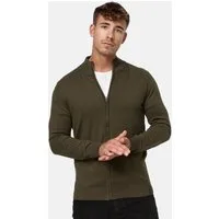 Indicode Strickjacke Herren Lau Herrenstrickjacke