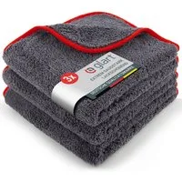 Glart 443TP 3 St. Mikrofasertücher Auto Autopflege Poliertücher 40x40 cm Mikrofasertuch (80% Polyester, 20% Nylon, 40x40 cm)