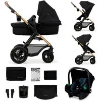 Kinderkraft Kombi-Kinderwagen MOOV 2 Air 3IN1, (Set), mit Luftreifen