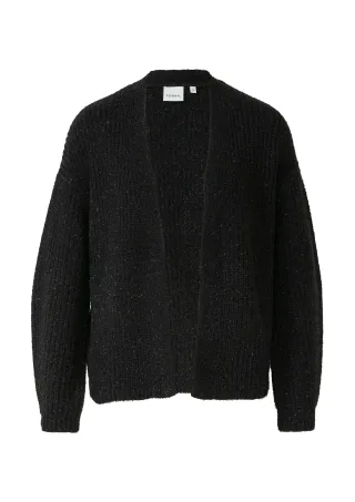 comma - Strickjacke schwarz - Gr. - 36