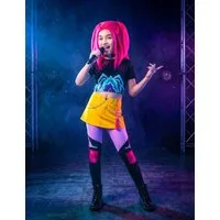 Rubies Niederlande b.v. Kostüm Kostüm Mira Kpop Demon Hunters für Mädchen
