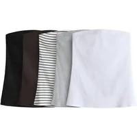 The Set Bandeautop 5er-Pack The Set Gerippte Bandeau-Tops (5-tlg)