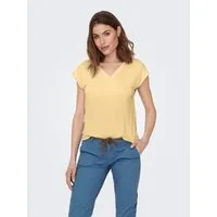 ONLY V-Shirt ONLFREE S/S MOD.V-NECK TOP JRS NOOS