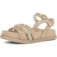 Gabor Sandalette Riemchensandale, Sommerschuh mit glänzendem Schmuckriegel