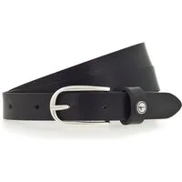 Tamaris Ledergürtel "Cassia Silver" weiches Rindleder mit leichter Narbung, schmal