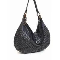 sanumi Schultertasche weiche italienische Leder-Hobotasche