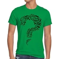 style3 T-Shirt Fledermaus Fragezeichen batman Joker Riddler the big bang theory