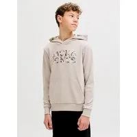 Jack & Jones Junior Kapuzensweatshirt JJEJEFF LOGO SWEAT HOOD JNR