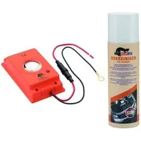 Marderfix Ultraschall-Tierabwehr Akustik 12V - inklusive Vorreiniger, inklusive Vorreiniger