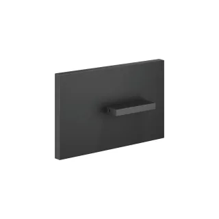 Dornbracht Abdeckplatte für WC-UP-Spülkasten der Firma TeCe SERIENNEUTRAL 12660979 Schwarz matt 12660979-33
