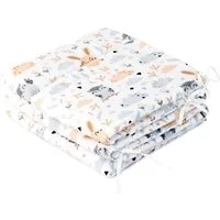 Amilian Bettnestchen - Bettumrandung 180x30 cm für Kinderbett 120x60 geeignet (Kopfschutz), (Nestchen, Kantenschutz), Umrandungen