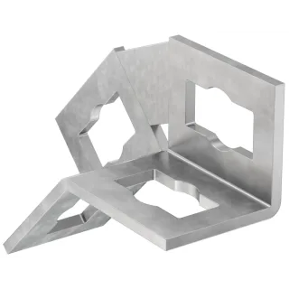 Fischer Universalwinkel PUWS 2x2/135° zinklamellenbeschichtet - 542708