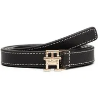 Tommy Hilfiger Ledergürtel TH LOGO 1.5 cm breit