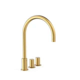 Tres 3 Loch 2 Griff Waschtischarmatur Beliebige Installation Mit Griff, 06110501OM 06110501OM