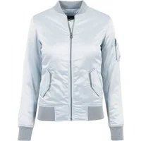 URBAN CLASSICS Allwetterjacke Urban Classics Damen Ladies Satin Bomber Jacket (1-St)