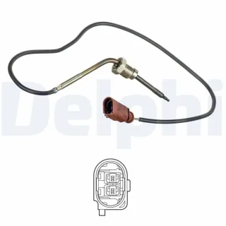 Delphi Abgastemperatursensor Audi A8 Q7
