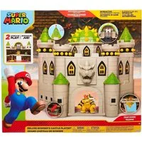 Super Mario Spielhaus Nintendo Super Mario Bowser Schloss Castle Deluxe Spielset, 6,5 cm