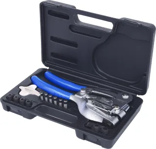 KS Tools Lochzangen-Satz, 16-tlg - 118.0105