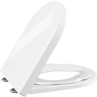 GarveeMore WC-Sitz Toilettendeckel mit Kindersitz,2-in-1,Soft-Close,Klobrille in D-Form