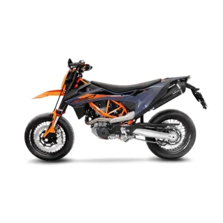 LeoVince Sportauspuff NERO für KTM 690 SMC R /Enduro R Bj.2019-2024 EURO4/5+Kat +ABE eintragungsfrei