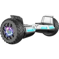 SISIGAD Balance Scooter 8,5'' Dualmotorräder, Hoverboard mit LED-Licht, Smart Bluetooth, 10 km/h, Hoverboard mit LED Lichter Bluetooth,Geschenk für Kinder
