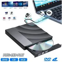 Novzep DVD Laufwerk Brenner, 8x Lesen Unterstützung für DVD + R, DVD-R DVD-Brenner