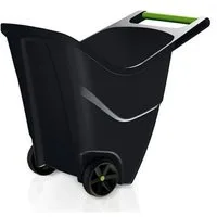 Prosperplast Schubkarre Load&Go Gartenkarre 85L Eimerform Schubkarre Garten Eimer Handwagen