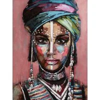 ArtUniverse Gemälde Wüstenfrau 60 x 90 cm, Menschenmotiv