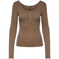 pieces Langarmshirt Kitte (1-tlg) Plain/ohne Details