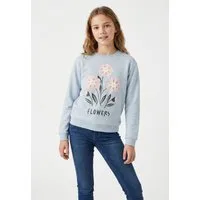 Name It Sweatshirt NKFVASACHA LS NREG SWEAT UNB Baumwolle, regular fit
