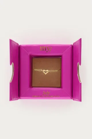 My Jewellery - Minimalistisches Doppelarmband mit Geburtsstein gold - Gr. - OS